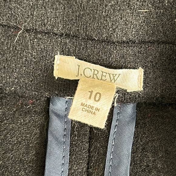 J. CREW Thandie Double Breasted Wool Blazer Jacket Capsule Workwear, size 10 - Picture 7 of 9